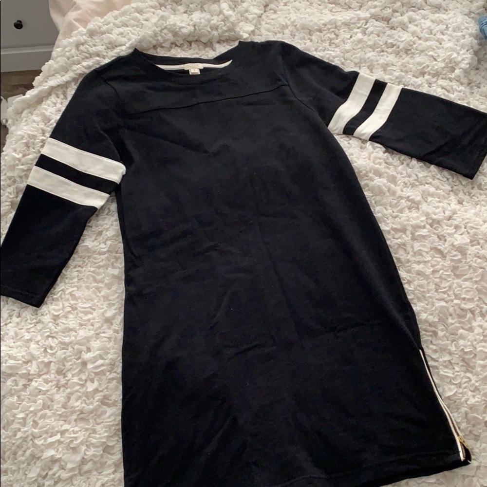 Jcrew Black Dress